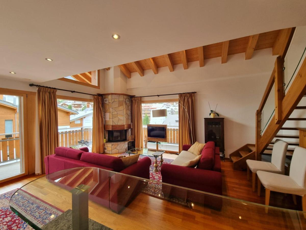 Chalet Haus Perla ซาสฟี ภายนอก รูปภาพ
