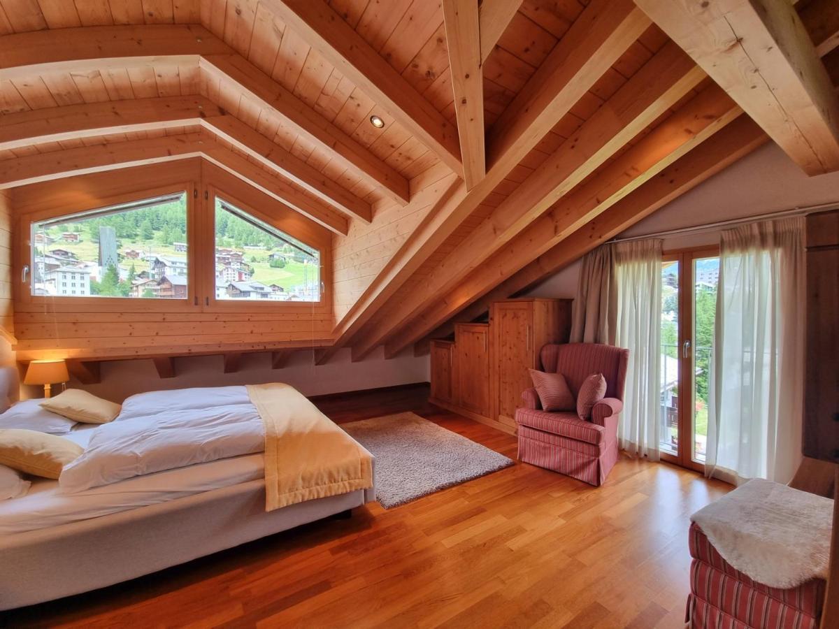 Chalet Haus Perla ซาสฟี ภายนอก รูปภาพ